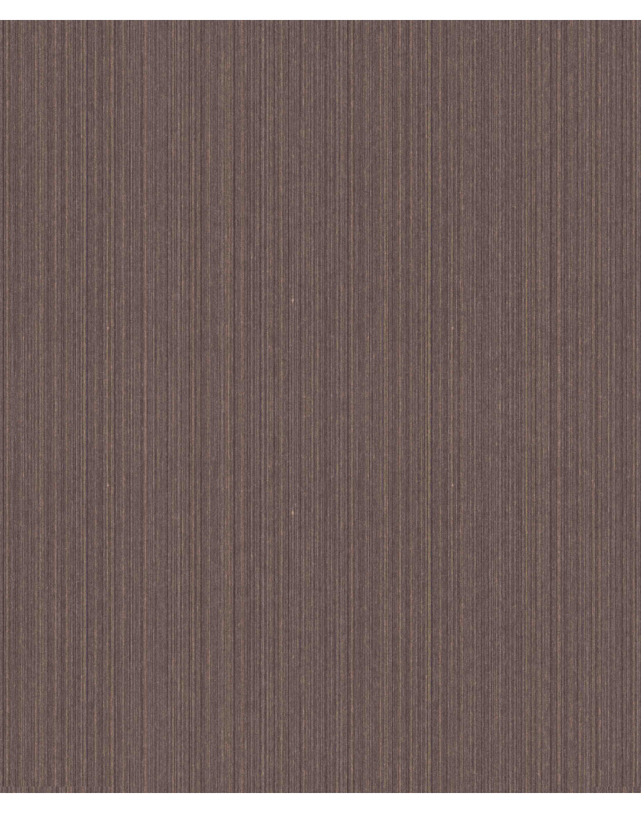 Tapeta s jemným prúžkom 086989 - hnedá/fialová